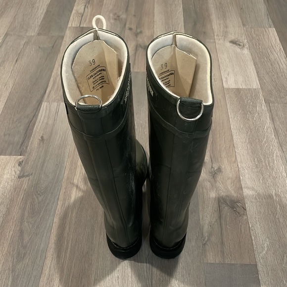 Women Ilse Jacobsen Rainboots Long | Long Rubber Boots Army - Picture 7 of 16